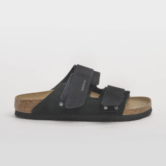 BIRKENSTOCK DONNA CIABATTA ANATOMICA CIABATTA 2 FASCE STRAPPO NERO 36, 37-2, 38-2, 39-2, 40, 41-2, 43-2, 44-2, 45-2 immagine n. 1/5