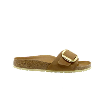 BIRKENSTOCK UNISEX CIABATTA ANATOMICA MADRID BIG OILED LEATHER COGNAC 35, 36, 37-2, 38-2, 39-2, 40, 41-2 immagine n. 1/4