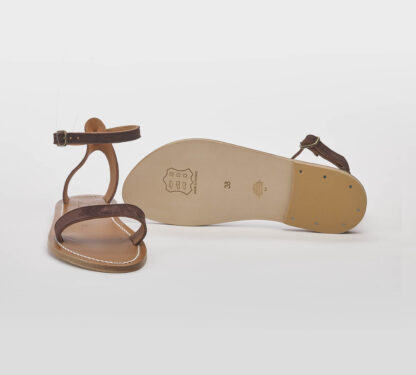 k.jacques DONNA Donna SANDALO CAMOSCIO MOKA 36, 37-2, 38-2, 39-2, 40, 41-2 immagine n. 5/5