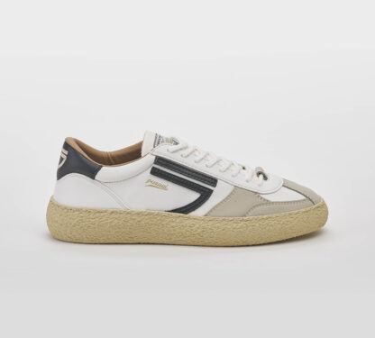PURAI UOMO CALZATURE SNEAKERS BIANCO NERO 40, 41-2, 42, 43-2, 45-2 immagine n. 1/5