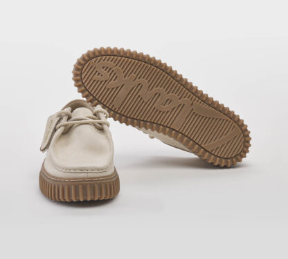 CLARK UOMO CALZATURE CLARKS TORHILL CAMOSCIO ECRU 6, 7, 7-2, 8-2, 8, 9-2, 9, 10, 11-2 immagine n. 5/5