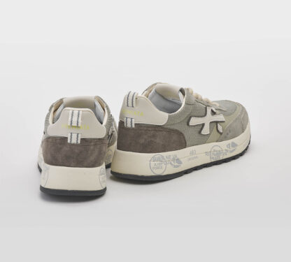 premiata UOMO CALZATURE SNEAKERS NOUS KHAKI 40, 41-2, 42, 43-2, 44-2, 45-2 immagine n. 4/5