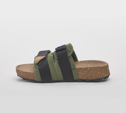 FLOWER MOUNTAIN DONNA Donna SLIPPER TESSUTO TECNICO MILITARE 36, 37-2, 38-2, 39-2, 40 immagine n. 2/5