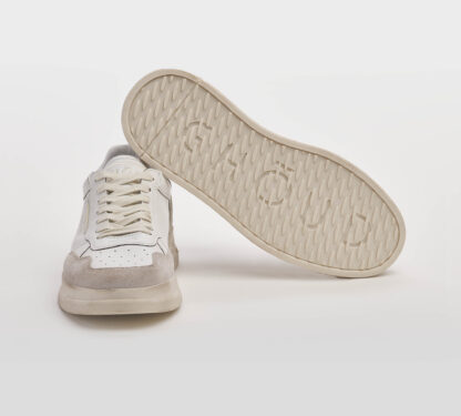 GHOUD UOMO CALZATURE SNEAKERS PELLE BIANCO MOU 40, 41-2, 42, 43-2, 44-2, 45-2, 46-2 immagine n. 5/5