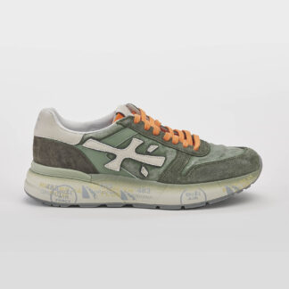 premiata UOMO CALZATURE SNEAKERS MICK MILITARE OLIVA 40, 41-2, 42, 43-2, 44-2, 45-2, 46-2 immagine n. 1/5