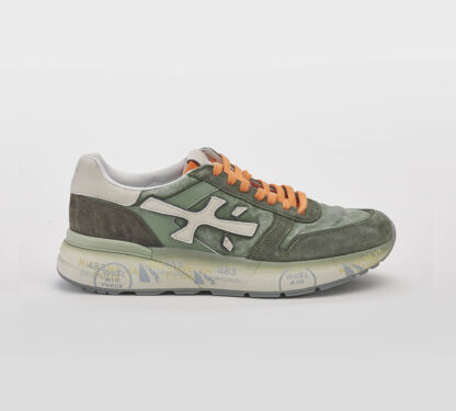 premiata UOMO CALZATURE SNEAKERS MICK MILITARE OLIVA 40, 41-2, 42, 43-2, 44-2, 45-2, 46-2 immagine n. 1/5