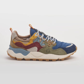 FLOWER MOUNTAIN UOMO CALZATURE SNEAKERS RUNNING MULTICOLOR BLU 41-2, 42, 43-2, 44-2, 45-2 immagine n. 1/5