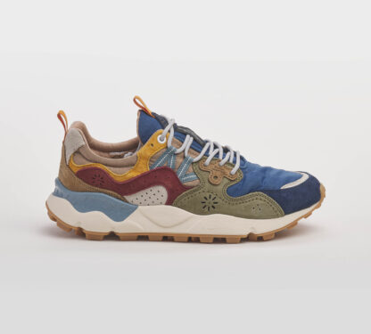 FLOWER MOUNTAIN UOMO CALZATURE SNEAKERS RUNNING MULTICOLOR BLU 41-2, 42, 43-2, 44-2, 45-2 immagine n. 1/5