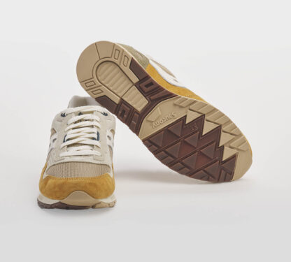 SAUCONY UOMO CALZATURE SNEAKERS SAUCONY CAMOSCIO BEIGE 8-2, 8, 9-2, 9, 10-2, 10, 11-2 immagine n. 5/5