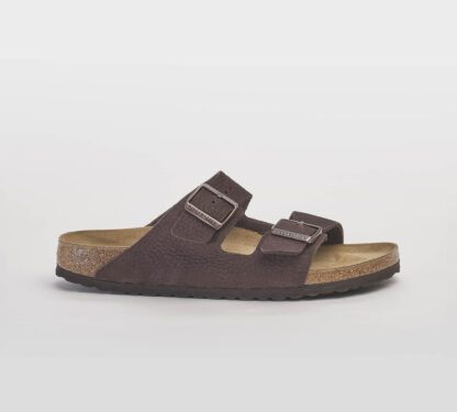 BIRKENSTOCK UNISEX CALZATURE CIABATTA 2 FASCE PELLE MARRONE 40, 41-2, 42, 43-2, 44-2, 45-2 immagine n. 1/4