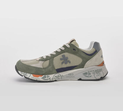 premiata UOMO CALZATURE SNEAKERS MASE OLIVA CORDA 40, 41-2, 42, 43-2, 44-2 immagine n. 2/4
