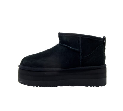 UGG DONNA Donna STIVALETTO ULTRA MINI PLATFORM BLACK 37-2, 38-2, 39-2, 40, 41-2, 36 immagine n. 3/4