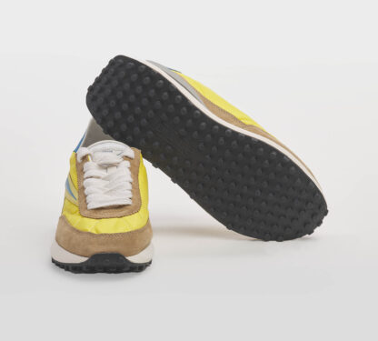 D.A.T.E UOMO CALZATURE SNEAKERS RUNNING MOSTARDA GIALLO 40, 42, 43-2, 44-2, 45-2 immagine n. 5/5