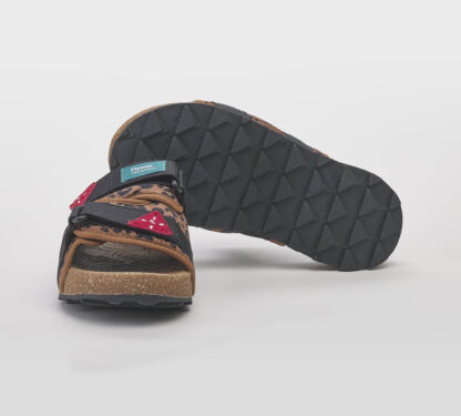 FLOWER MOUNTAIN DONNA Donna SLIPPER MACULATA NERO 36, 37-2, 38-2, 39-2, 40 immagine n. 5/5