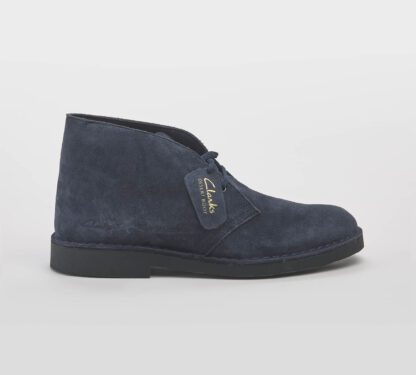 CLARK UOMO CALZATURE CLARKS DESERT BOOT CAMOSCIO BLU 6, 7, 8-2, 9-2, 9, 10 immagine n. 1/5