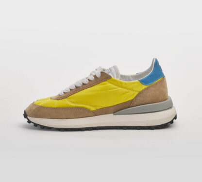 D.A.T.E UOMO CALZATURE SNEAKERS RUNNING MOSTARDA GIALLO 40, 42, 43-2, 44-2, 45-2 immagine n. 2/5
