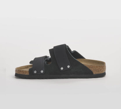 BIRKENSTOCK DONNA CIABATTA ANATOMICA CIABATTA 2 FASCE STRAPPO NERO 36, 37-2, 38-2, 39-2, 40, 41-2, 43-2, 44-2, 45-2 immagine n. 2/5