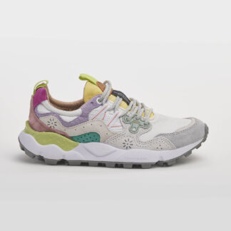 FLOWER MOUNTAIN DONNA Donna SNEAKERS RUNNING BIANCO LILLA 36, 37-2, 38-2, 40, 41-2 immagine n. 1/5