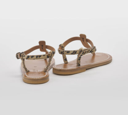 k.jacques DONNA Donna SANDALO INFRADITO CAVALLINO MACULATO 36, 37-2, 38-2, 39-2, 40, 41-2 immagine n. 4/5