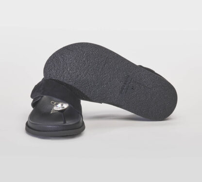 PEDRO GARCIA DONNA Donna SANDALO INFRADITO NERO GIOIELLO 37-2, 38-2, 39-2, 40, 41-2 immagine n. 3/5