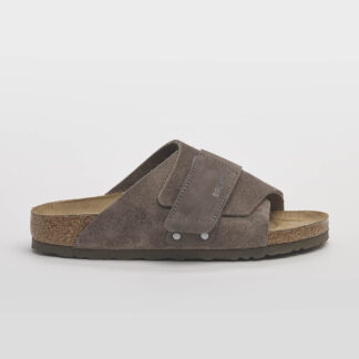 BIRKENSTOCK DONNA CIABATTA ANATOMICA KYOTO SUEDE LEATHER & NABUCH CONCRETE GRAY 36, 37-2, 38-2, 39-2, 40, 41-2, 42, 43-2, 44-2, 45-2 immagine n. 1/5