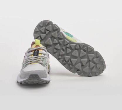 FLOWER MOUNTAIN DONNA Donna SNEAKERS RUNNING BIANCO LILLA 36, 37-2, 38-2, 40, 41-2 immagine n. 5/5