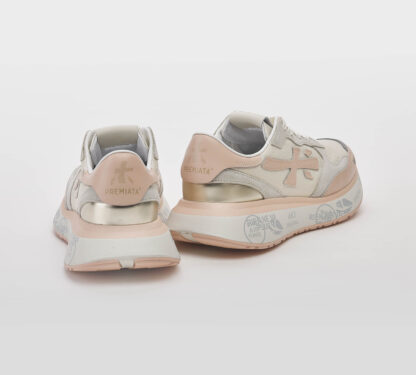 premiata DONNA Donna SNEAKERS LAURYN ROSA PANNA 36, 37-2, 38-2, 39-2, 40, 41-2 immagine n. 4/5