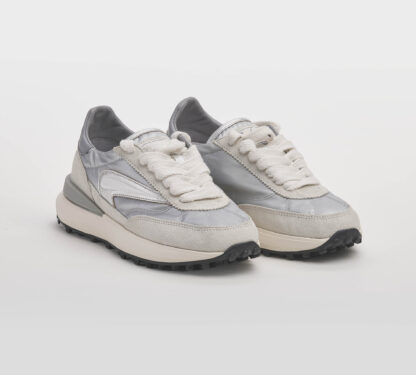 D.A.T.E DONNA Donna SNEAKERS RUNNING ARGENTO 36, 37-2, 38-2, 39-2, 40, 41-2 immagine n. 3/5