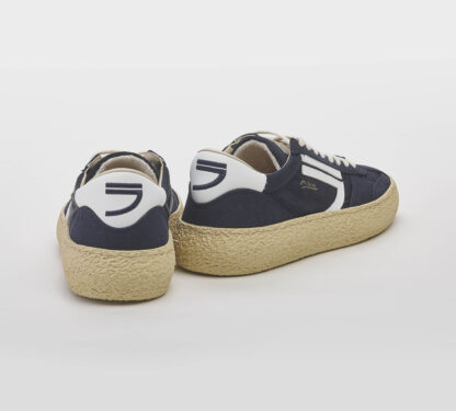 PURAI UOMO CALZATURE SNEAKERS TESSUTO BLU NOTTE 40, 41-2, 42, 43-2, 44-2, 45-2 immagine n. 4/5
