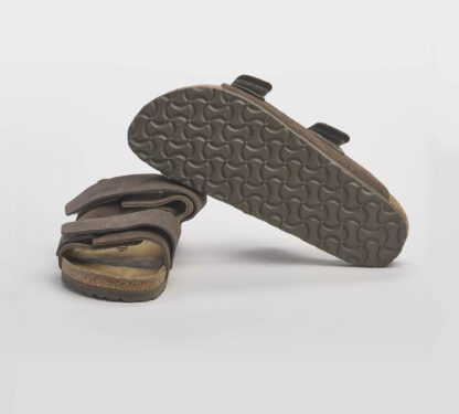 BIRKENSTOCK DONNA CIABATTA ANATOMICA CIABATTA 2 FASCE STRAPPO MARRONE 36, 37-2, 38-2, 39-2, 40, 41-2, 42, 43-2, 44-2, 45-2 immagine n. 5/5