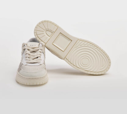 D.A.T.E UOMO CALZATURE SNEAKERS CANVAS BEIGE 40, 41-2, 42, 43-2, 44-2, 45-2 immagine n. 5/5