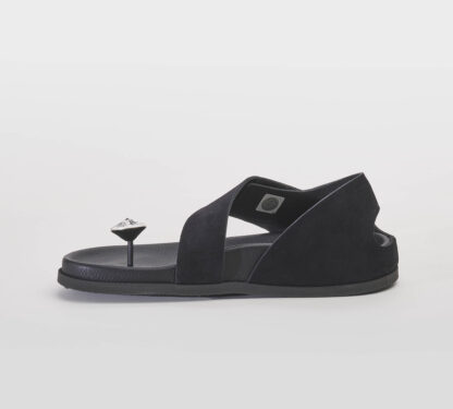 PEDRO GARCIA DONNA Donna SANDALO INFRADITO NERO GIOIELLO 37-2, 38-2, 39-2, 40, 41-2 immagine n. 2/5
