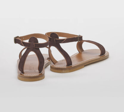 k.jacques DONNA Donna SANDALO CAMOSCIO MOKA 36, 37-2, 38-2, 39-2, 40, 41-2 immagine n. 4/5