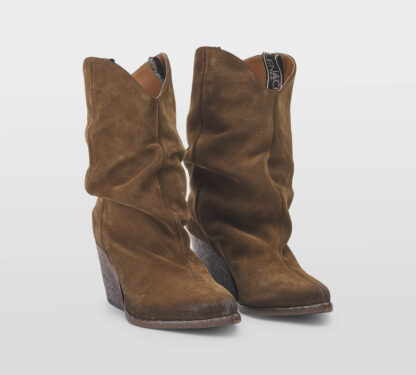 ELENA iachi DONNA Donna TEXANO VELOUR CUOIO 36, 37, 38-2, 39-2, 40 immagine n. 3/5