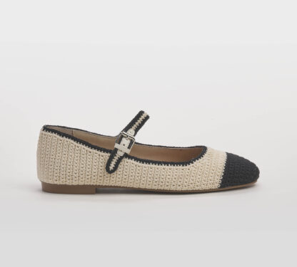 BIBI LOU DONNA Donna BALLERINA CROCHET CREMA 36, 38-2, 39-2, 41-2 immagine n. 1/5