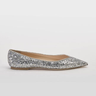 PROSPERINE DONNA Donna BALLERINA GLITTER PLATINO 36, 37-2, 38-2, 38, 39-2, 40, 41-2 immagine n. 1/5