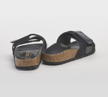 BIRKENSTOCK DONNA Donna OITA NABUCK LEATHER & SHINE LEATHER  BLACK 36, 37-2, 38-2, 39-2, 41-2, 40 immagine n. 4/5