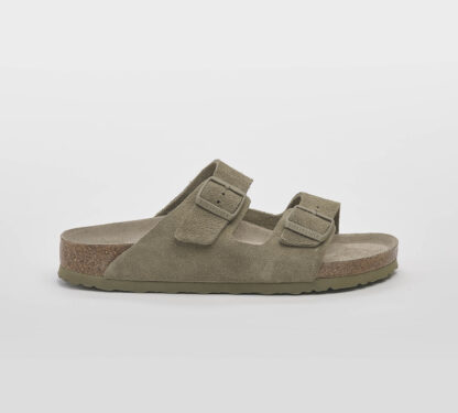 BIRKENSTOCK UNISEX CIABATTA ANATOMICA CIABATTA 2 FASCE FADED KHAKI 41-2, 42, 43-2, 44-2, 45-2, 46-2 immagine n. 1/5