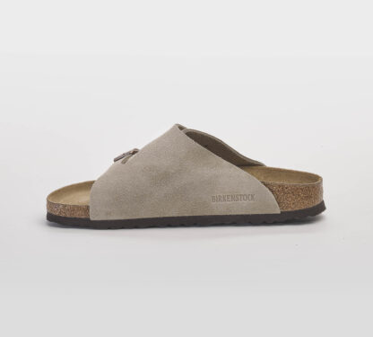 BIRKENSTOCK DONNA CIABATTA ANATOMICA CIABATTA ZURICH SUEDE TAUPE 36, 37-2, 38-2, 39-2, 40, 41-2, 42, 43-2, 44-2, 45-2 immagine n. 2/5