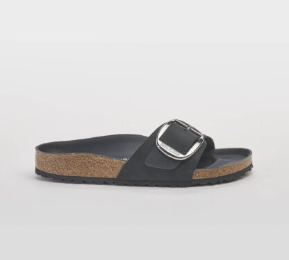 BIRKENSTOCK UNISEX CALZATURE MADRID BIG PELLE OLIATA NERO 35, 36, 37-2, 38-2, 39-2, 40, 41-2 immagine n. 1/5