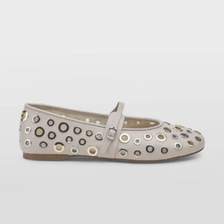steve madden DONNA Donna BALLERINA PELLE CIPRIA BORCHIE 35-2, 36, 37-2, 37, 38-2, 38, 39-2, 40, 41-2 immagine n. 1/5
