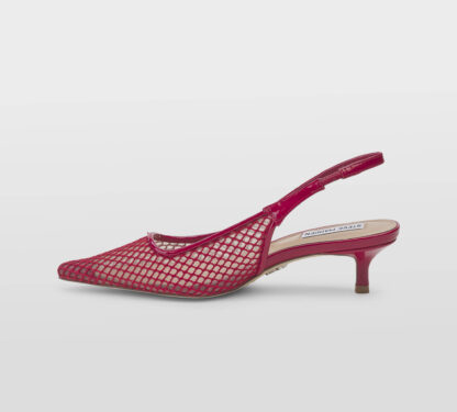 steve madden DONNA CALZATURE SLINGBACK RETE ROSSO 35-2, 36, 37-2, 37, 38-2, 38, 39-2, 40, 41-2 immagine n. 2/5