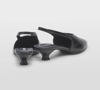 ALOHAS DONNA Donna SLINGBACK PELLE NERO 36, 37-2, 38-2, 39-2, 40, 41-2 immagine n. 4/5