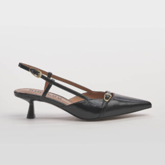 BIBI LOU DONNA CALZATURE SLING BACK NAPLAK NERO 38-2, 39-2, 40 immagine n. 1/5