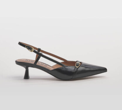 BIBI LOU DONNA CALZATURE SLING BACK NAPLAK NERO 38-2, 39-2, 40 immagine n. 1/5