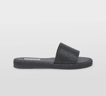 steve madden DONNA Donna CIABATTA MICRO SWAROVSKY NERO 35-2, 36, 37-2, 37, 38-2, 38, 39-2, 40, 41-2 immagine n. 1/4
