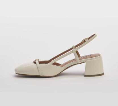 BIBI LOU DONNA Donna SLING BACK NAPLAK BURRO 36, 37-2, 38-2, 39-2, 40, 41-2 immagine n. 2/5