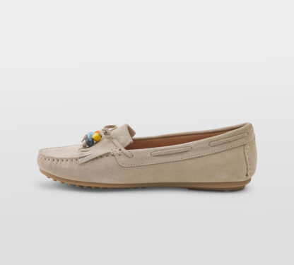 LE(S)CHICHES DONNA Donna MOCASSINO FRANGE SABBIA 37-2, 38-2, 39-2 immagine n. 2/5