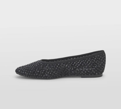 steve madden DONNA Donna BALLERINA NERO SWAROSKY 35-2, 36, 37-2, 37, 38-2, 38, 39-2, 40 immagine n. 2/5