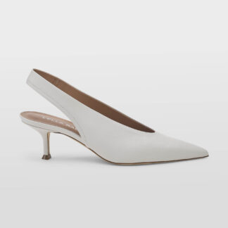 LELLA BALDI DONNA CALZATURE SLINGBACK PELLE OFF WHITE 36, 37-2, 37, 38-2, 38, 39-2 immagine n. 1/5